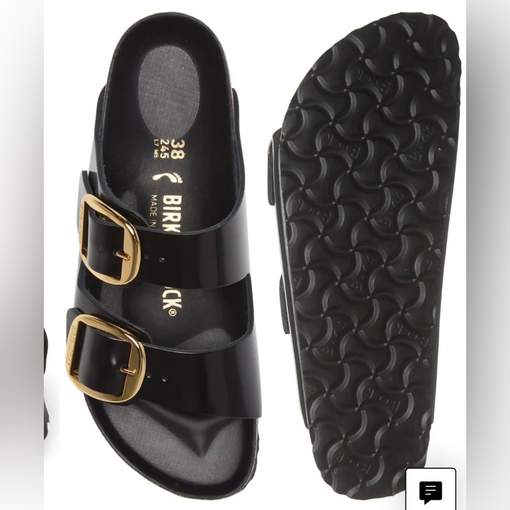 Black Patent Arizona Birkenstock